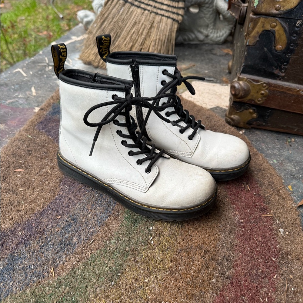 Dr. Martens Black Leather Boots